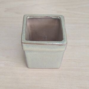 Elegant Cream Ceramic Planter